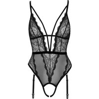 Body aus Spitze und Powernet